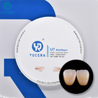 98 Translucent CAD Dental Zirconia Blocks Multi Layer Milling Zirconium