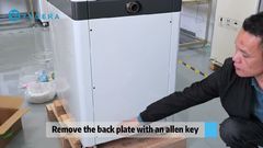 Auspackung und Installation der Metall-Zahnfräsmaschine YRC-8S!