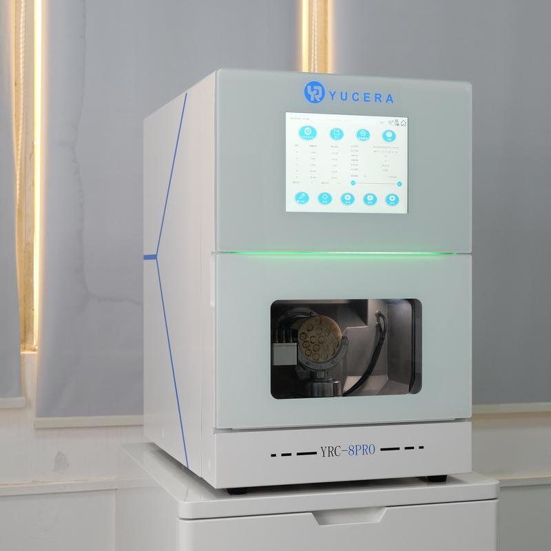 Yucera 8Pro 5-Axis Dental Milling Machine 60,000 RPM for Zirconia Crowns