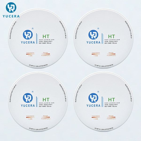 High Translucency 47% Dental Zirconia Discs for Dental Milling Machine