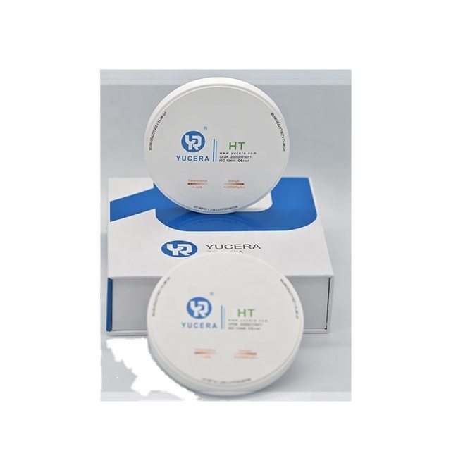 YUCERA HT 98mm/open  HT White Dental Zirconium Oxide Ceramic Dental Zirconia Blocks