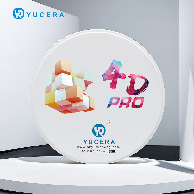 Yucera Dental Lab Oral Therapy Equipments & Accessories 4D Dental Equipmentsmultilayer Zirconia Block