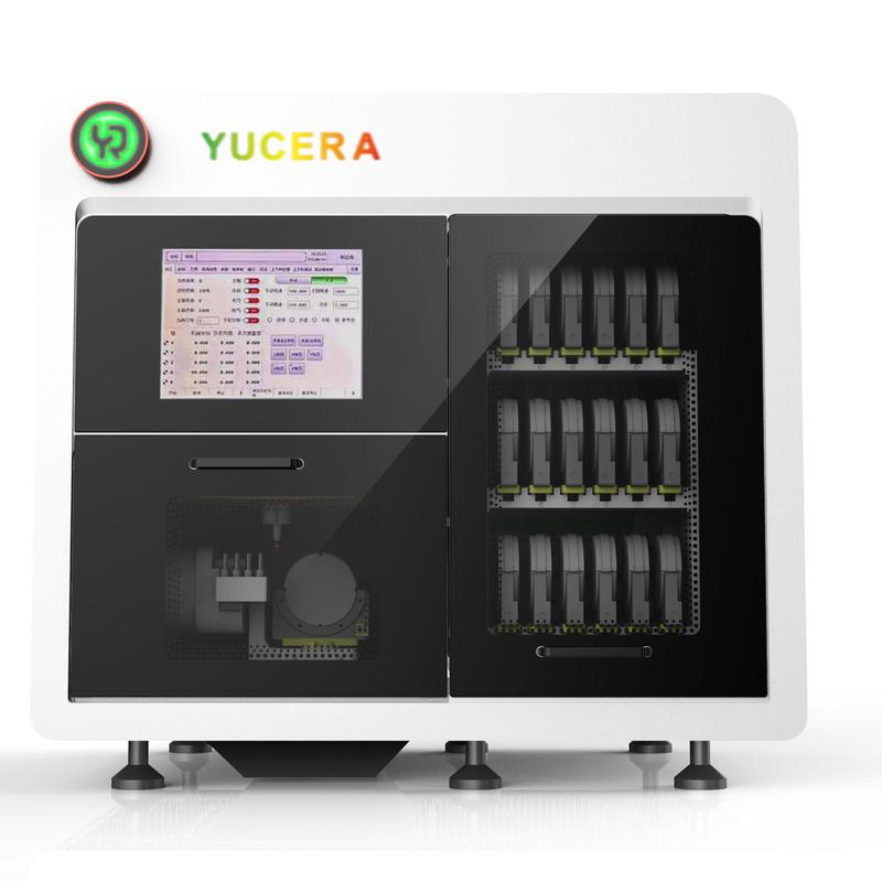 YUCERA Dental CAD/CAM Automatic Switching 18 Tray 5+4-Axis Carving and Milling Machine for Dental Lab YRC-9 Pro Milling Machine