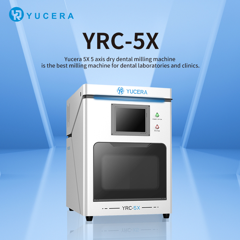 Yucera Newly 5 Axis Cnc Milling Machine Metal Accessories Dental Cad Cam Dental Machine