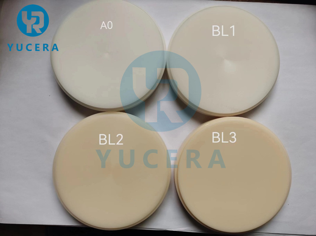 Flexibles Prothesenmaterial 16 Farben Rosa Klar Dental PMMA Flexibler Disc