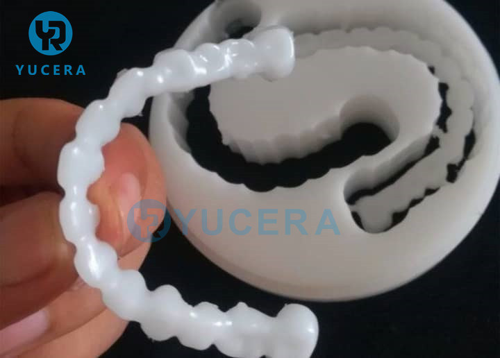 Flexibles Prothesenmaterial 16 Farben Rosa Klar Dental PMMA Flexibler Disc