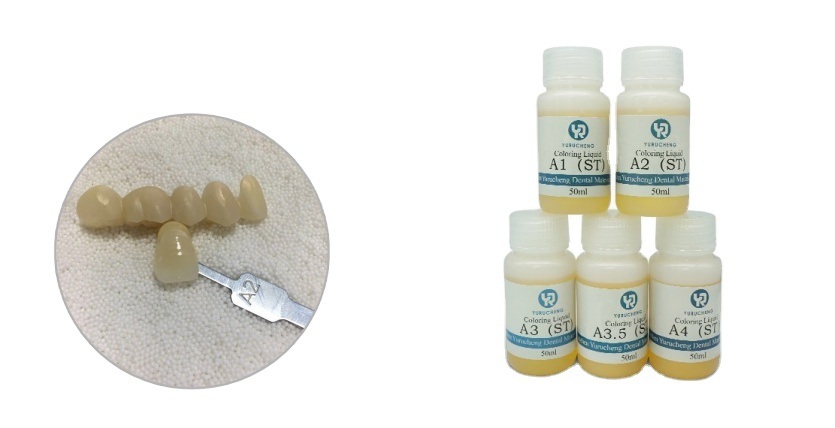 Yucera Dental Lab 18-Farben Smile Solutions Keramik Zirkonoxid Färbung Natürlicher Glanz für Dentallabor Kreationen