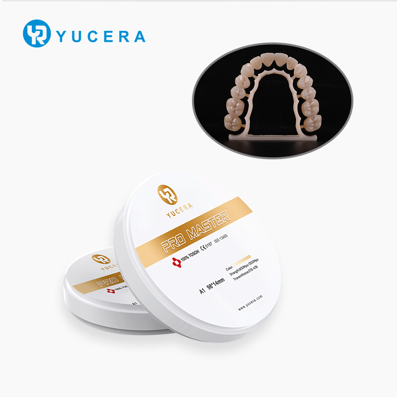Yucera Pro Master Premium Multilayer Zirconia Dental Block High Translucency