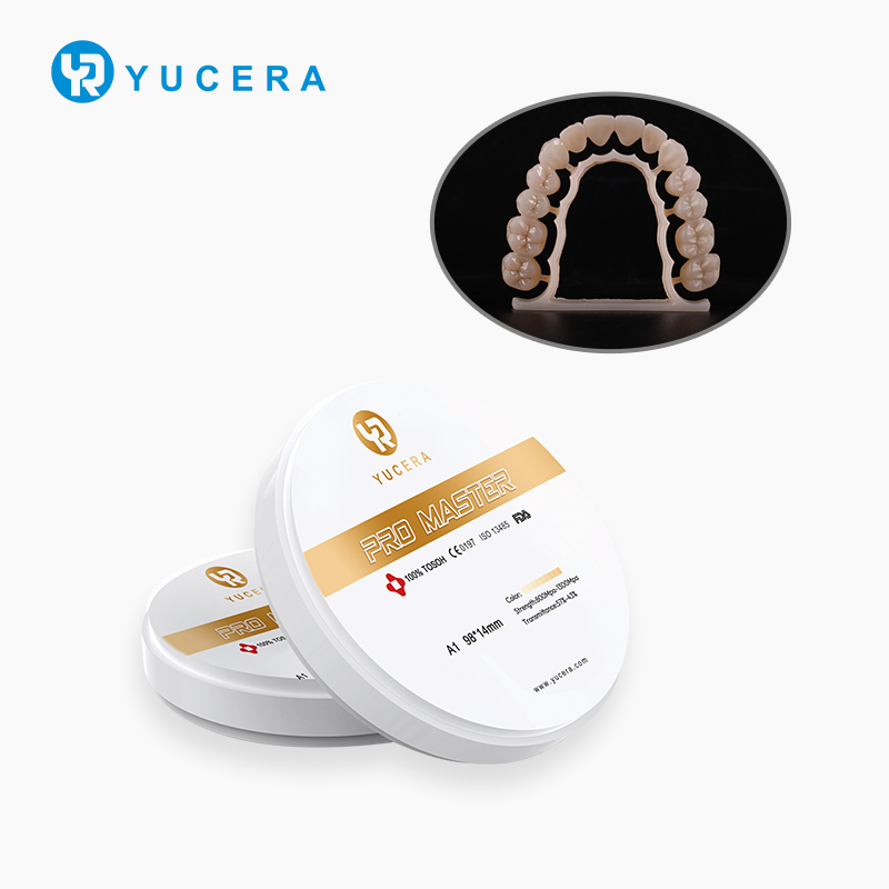 Yucera Pro Master 4D Multilayer Zirconia Block Press ST Dental Lab Discs