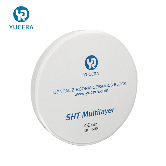 YUCERA SHT Zirconia  46% Translucency for Lifelike Veneers & Crowns | 98mm Disc