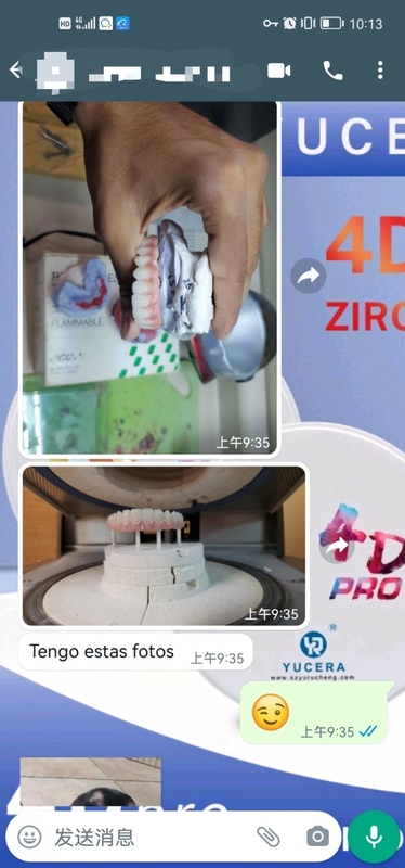 Yucera 4D Pro Zirconia Block for Professional Dental Labs, with Multiple Specifications Available Quality Guaranteed