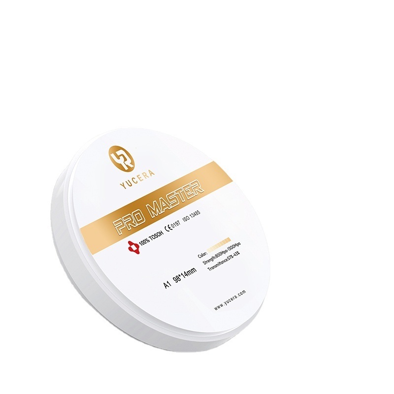 Yucera Pro Master 95mm Dental Zirkonblock Präzise Abmessungen Geeignet für eine Vielzahl von Zahnersatzlösungen