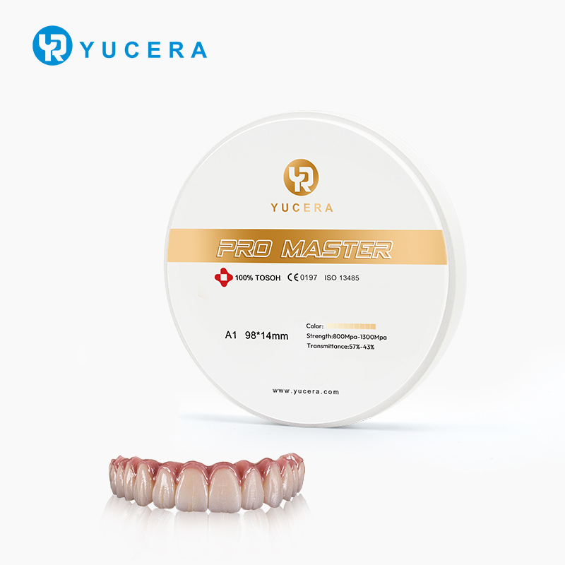 Yucera Pro Master 95mm Dental Zirkonblock Präzise Abmessungen Geeignet für eine Vielzahl von Zahnersatzlösungen