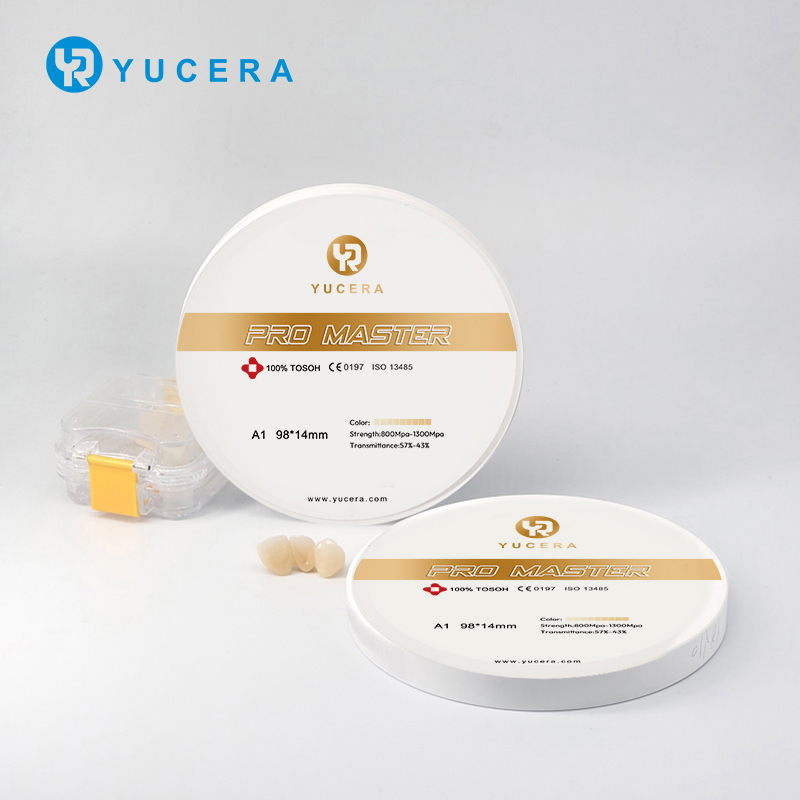 Yucera Pro Master 95mm Dental Zirkonblock Präzise Abmessungen Geeignet für eine Vielzahl von Zahnersatzlösungen