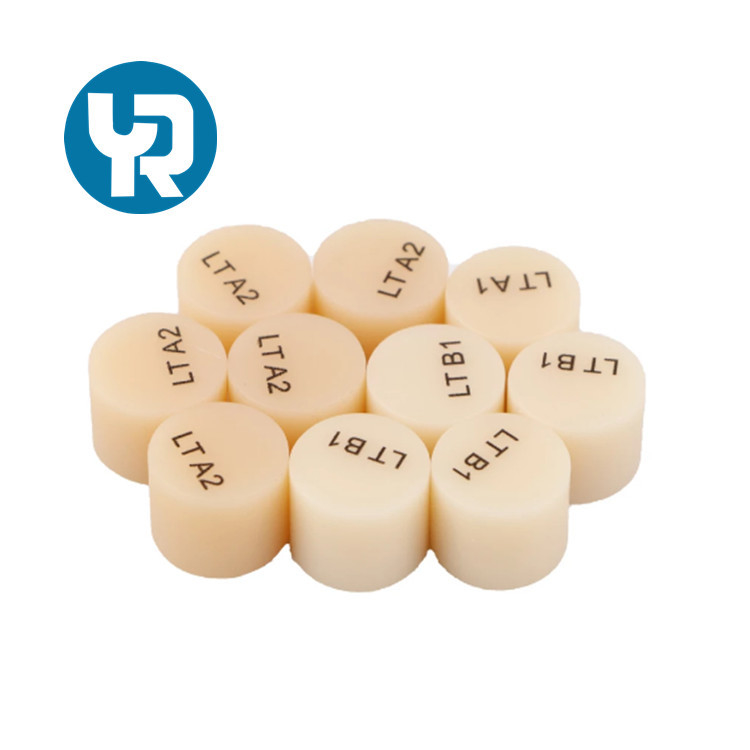 Presse-Barren HT erschwingliches Preis-China-Lithium disilicate zahnmedizinisches Glases keramisches Los Block 5Pcs/zahnmedizinische